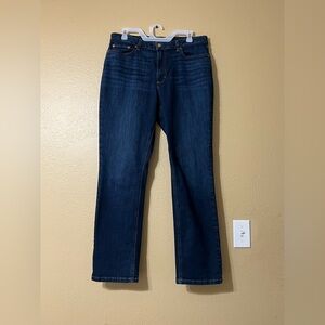 Christopher & Banks Women's Dark Blue Straight leg Jeans
